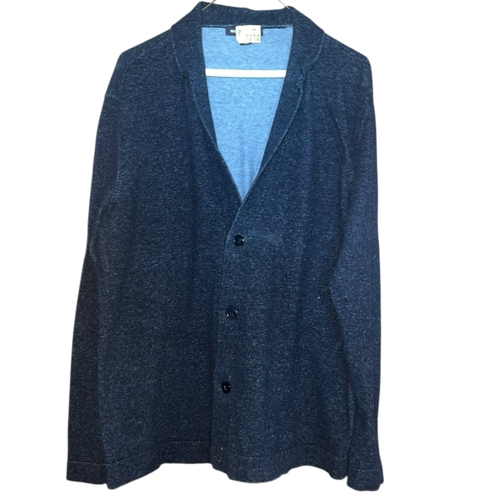 MICHAEL KORS Men's Navy Blue Cardigan Size Medium NWOT